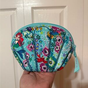 Vera Bradley x Disney The Little Mermaid Sea Shell Cosmetic Bag